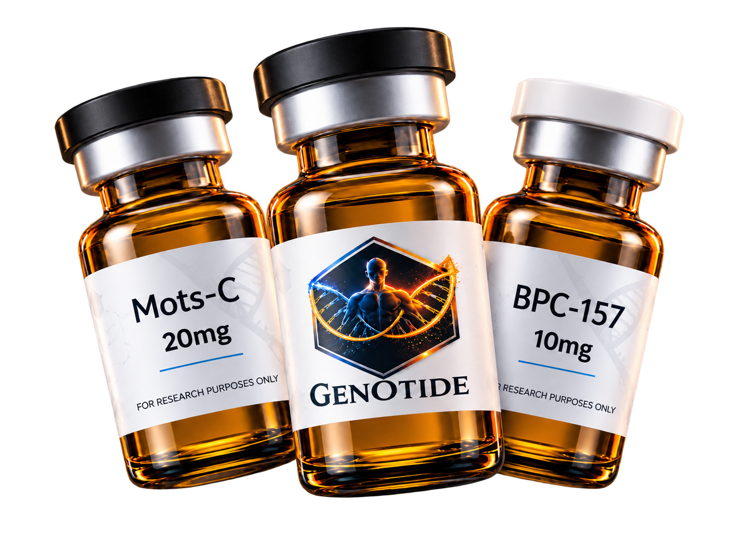 Genotide research vial display